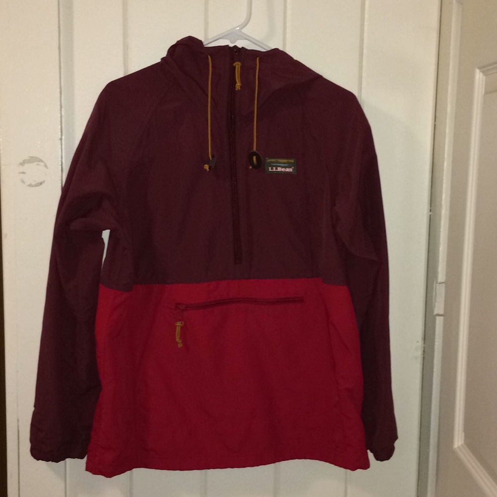 LL. Bean quarter zip windbreaker